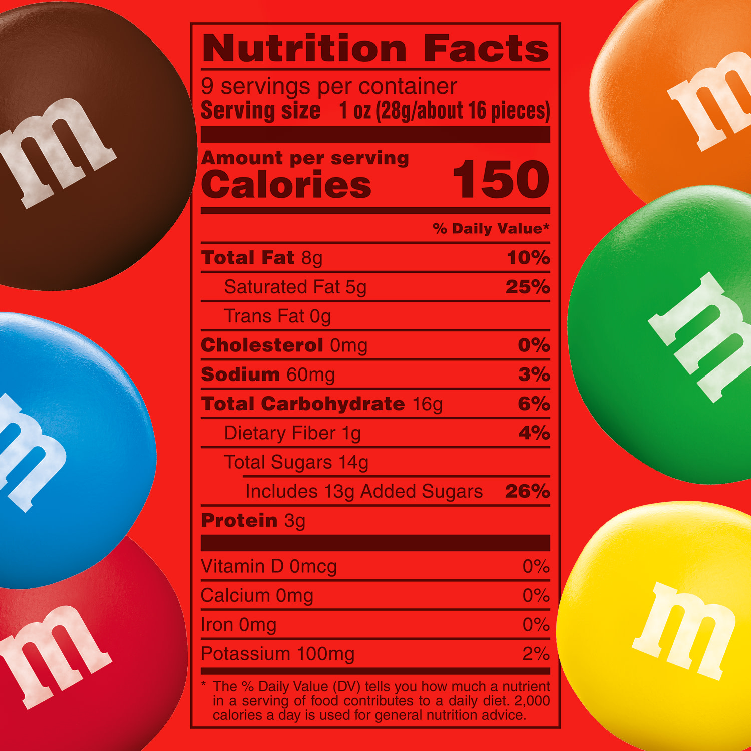 slide 6 of 8, M&M'S Peanut Butter Milk Chocolate Candy, Sharing Size, 9 oz Resealable Bag, 9 oz