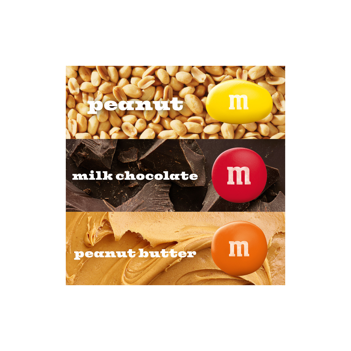 slide 2 of 8, M&M's Milk Chocolate, Peanut & Peanut Butter Fun Size Halloween Candy Variety Pack, 15 Ct Bag, 8.48 oz