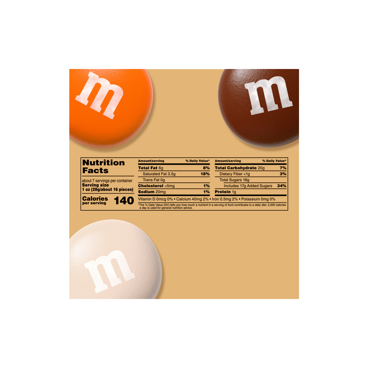 slide 5 of 8, M&ms M&m Halloween Pumpkin Pie, 7.44 oz