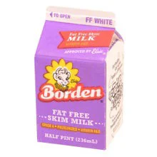 Regional Brand Milk Skim Ff 50-8flz Bordn