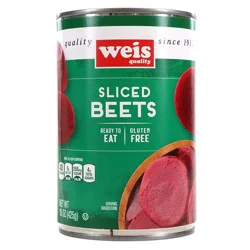 Weis Quality Sliced Canned Vegetable-Beets