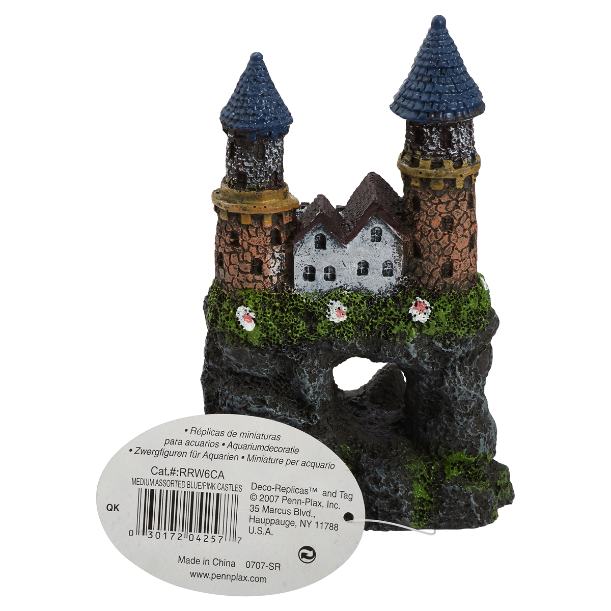 slide 4 of 4, Penn Plax Aquarium Ornament, Castle, 1 ct