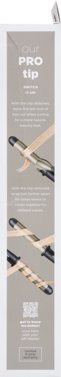slide 6 of 12, Infiniti Pro 1.25 Inch Tourmaline Ceramic Curling Wand 1 ea, 1.25 in