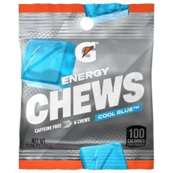 Gatorade Energy Chews Cool Blue 1.06 Oz