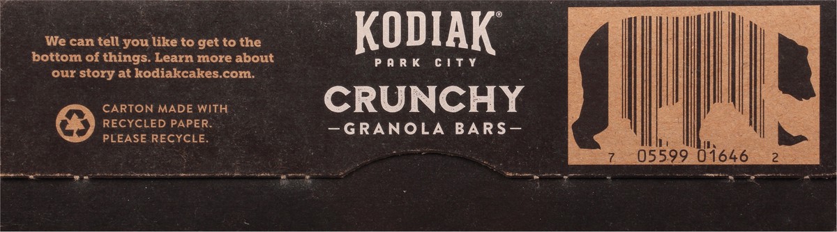 slide 9 of 9, Kodiak Cakes Kodiak Cookie Butter Crunchy Granola Bars, 6 ct; 1.59 oz