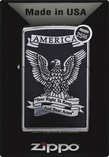 slide 1 of 1, Zippo Zippo Lighter America 25.95, 1 ct