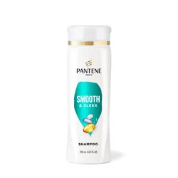 Pantene Smooth & Sleek 72 HR Smoothness Shampoo 12.0 FL OZ/355mL