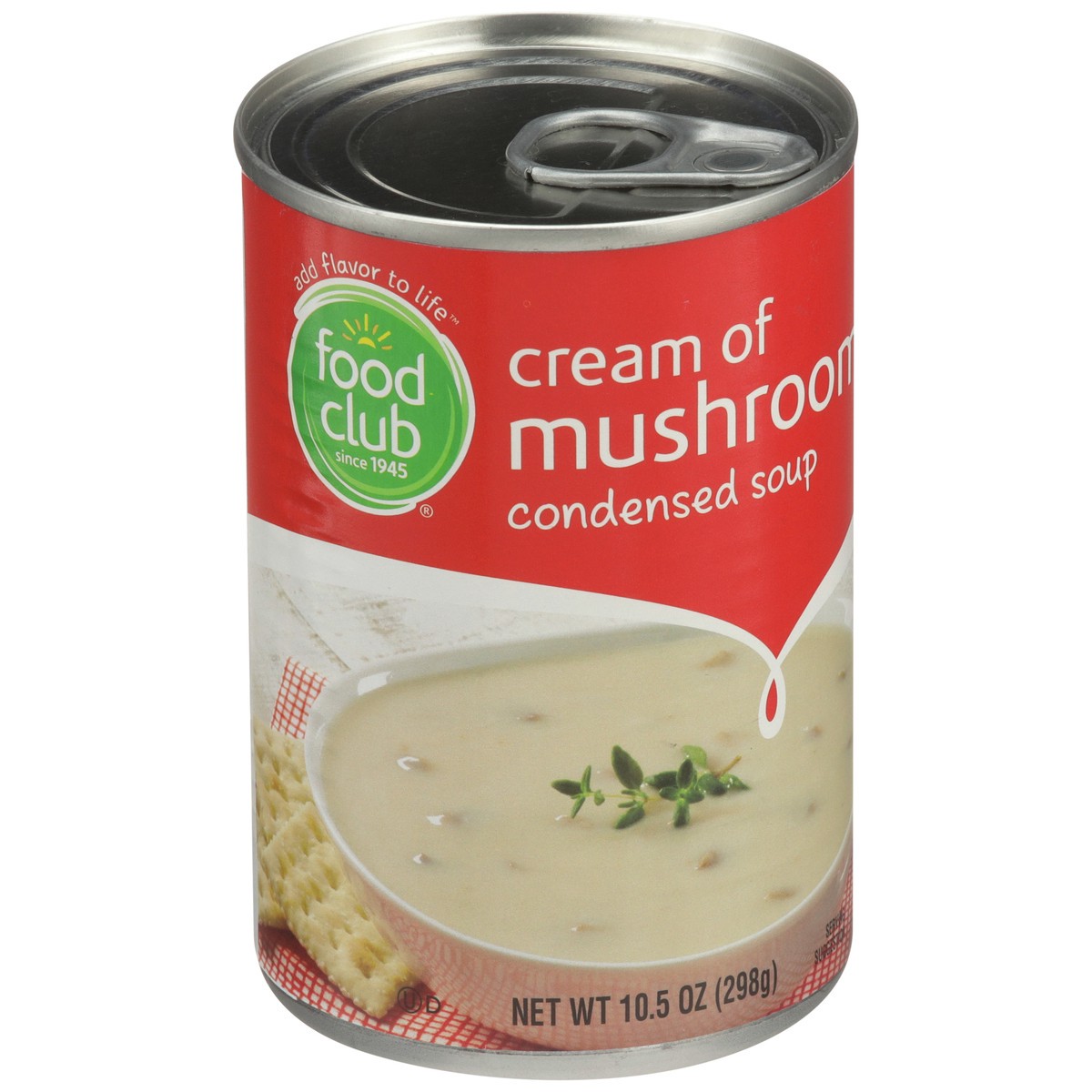 slide 3 of 9, Food Club Condensed Soup - Cream Of Mushroom, 10.5 oz