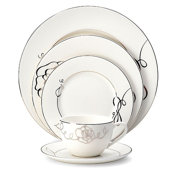 slide 1 of 1, Mikasa Love Story Rose Place Setting, 5 ct