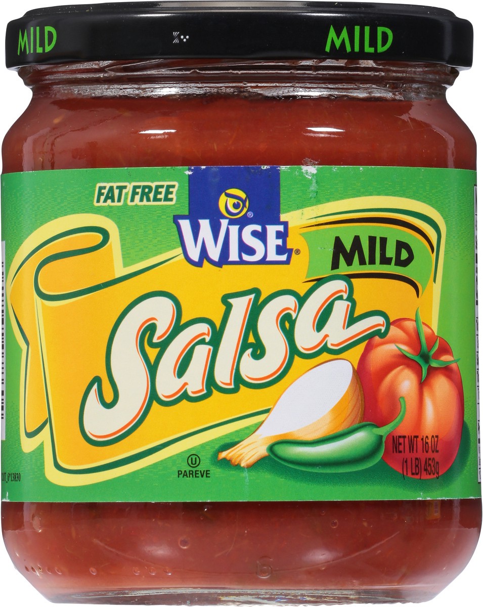 slide 9 of 13, Wise Fat Free Mild Salsa 16 oz, 16 oz