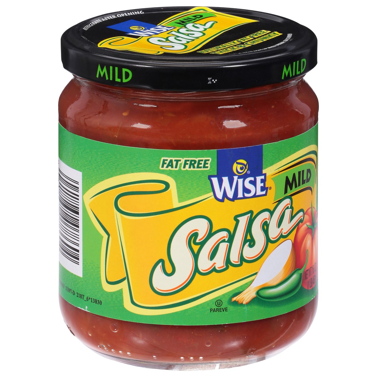 slide 12 of 13, Wise Fat Free Mild Salsa 16 oz, 16 oz