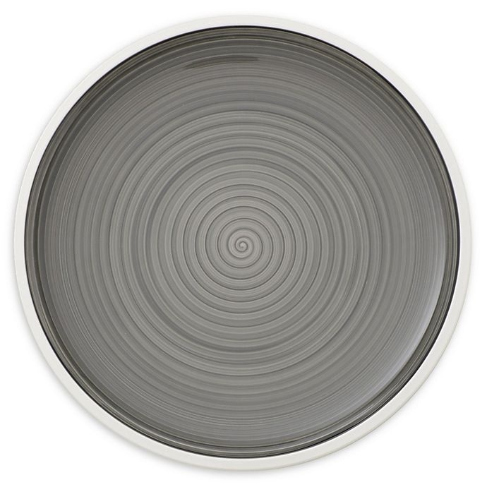 slide 1 of 2, Villeroy & Boch Manufacture Gris Dinner Plate, 1 ct