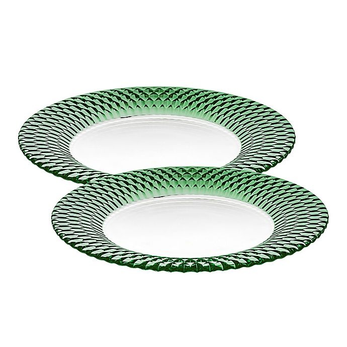 slide 2 of 3, Villeroy & Boch Boston Buffet Plates - Green, 2 ct