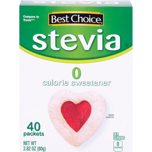 slide 1 of 1, Best Choice Stevia, 40 ct