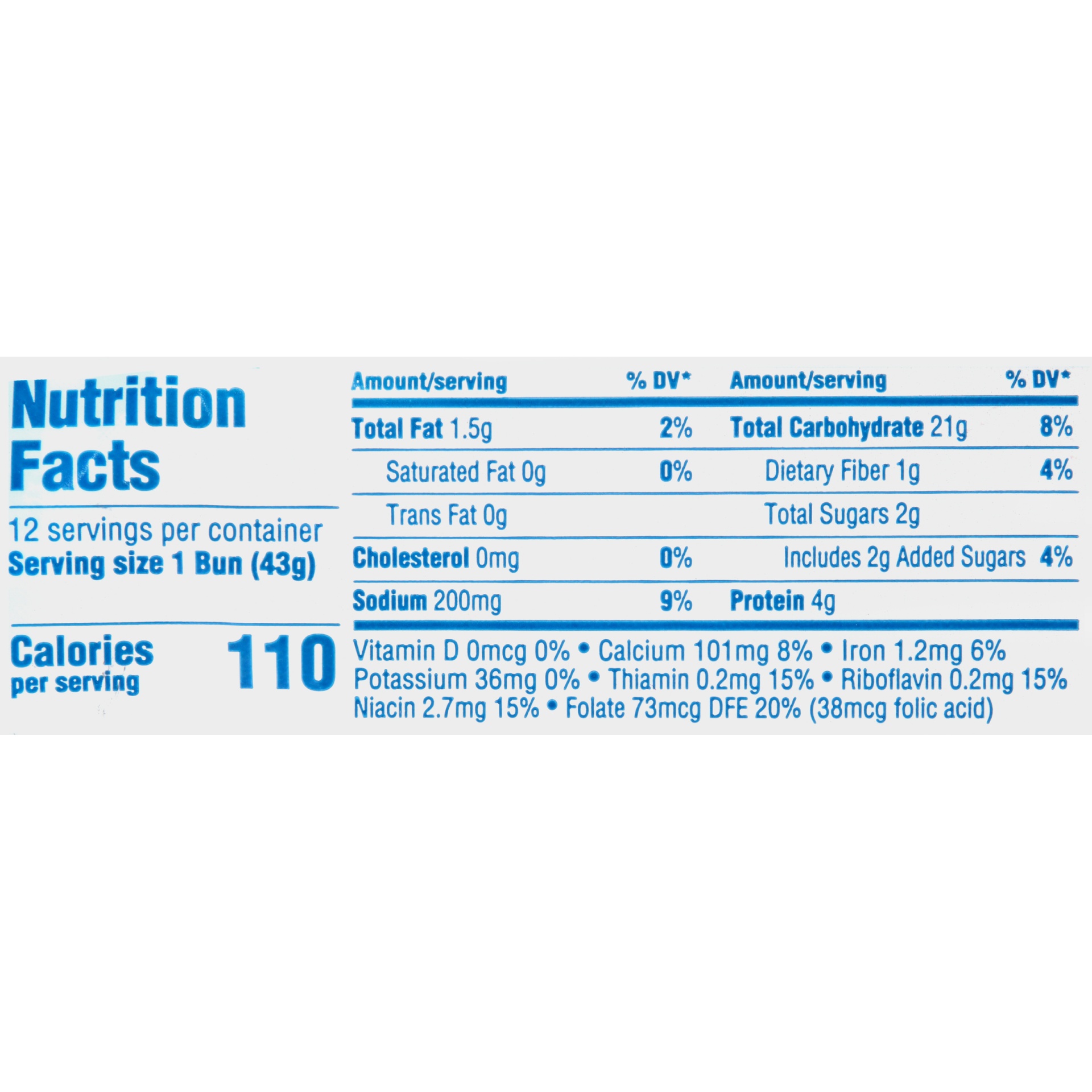slide 4 of 5, Butternut Hot Dog Enriched Buns 12 ea, 12 ct