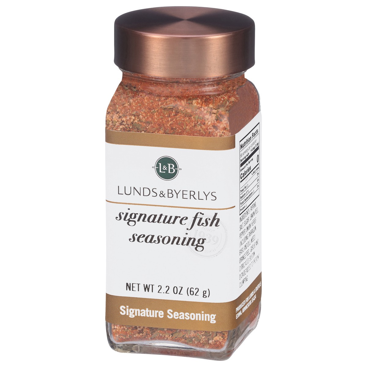 slide 2 of 4, Lunds & Byerlys Signature Fish Seasoning 2.2 oz, 2.2 oz