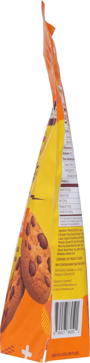 slide 10 of 13, Feastables Peanut Butter Chocolate Chip Mr Beast Cookies 6 oz, 6 oz