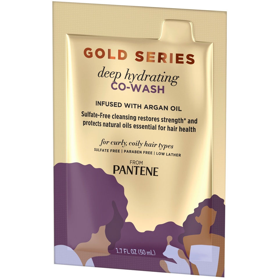 slide 3 of 3, Pantene Pro-V Gold Series Deep Hydrating Co-Wash, 1.7 oz