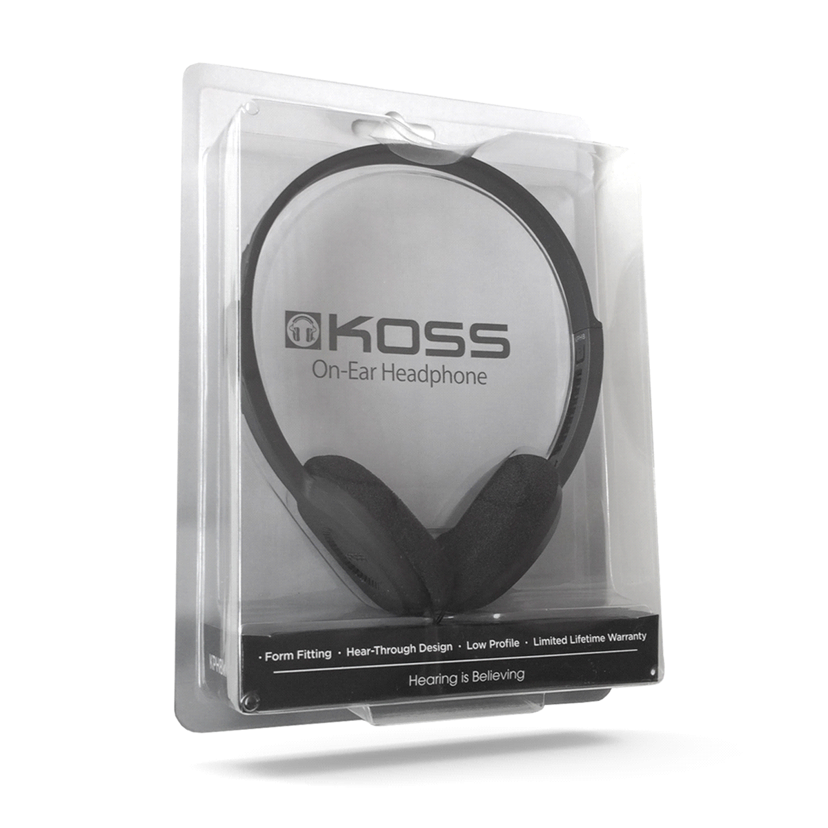 slide 2 of 2, Koss KPH8K On-Ear Headphones, Black, 1 ct