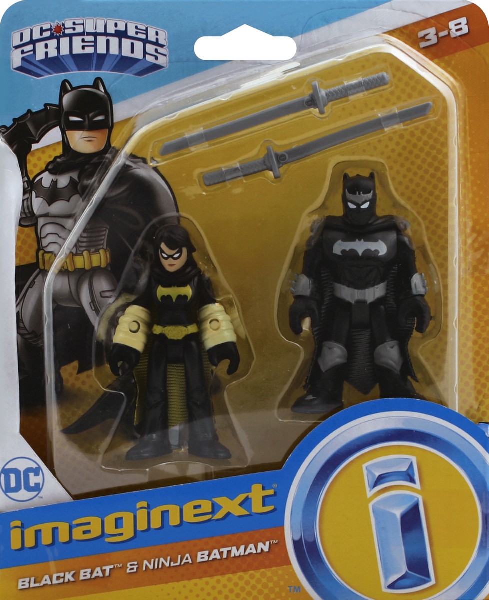 slide 6 of 6, Fisher-Price Imaginext Black Bat & Ninja Batman, 1 ct