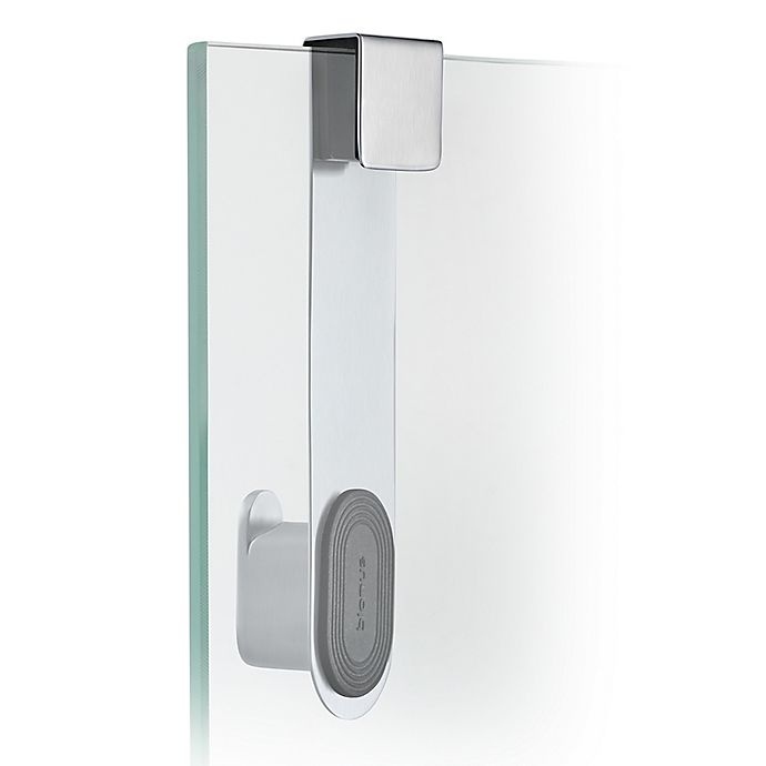 slide 3 of 3, Blomus Glass Door Shower Hook - Silver, 1 ct