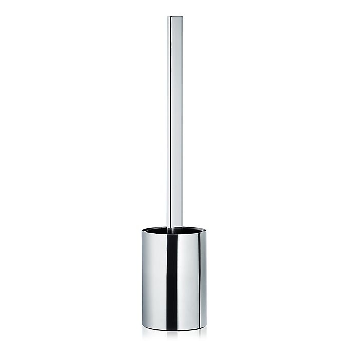 slide 1 of 1, Blomus Areo Toilet Brush and Holder - Polished Silver, 1 ct