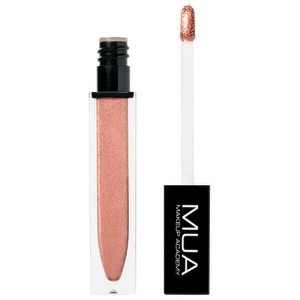 slide 1 of 1, MUA Metallic Liquid Lipstick, #804 Dusty Pink, 1 ct