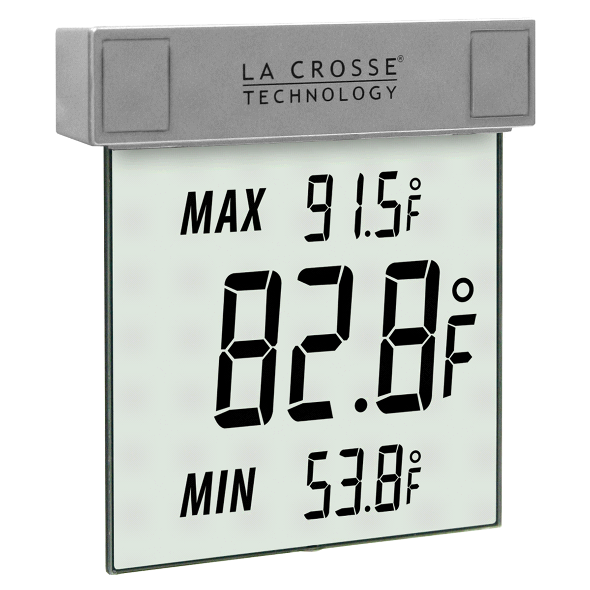 slide 3 of 4, La Crosse Technology Outdoor Window Thermometer - WS-1025, 1 ct