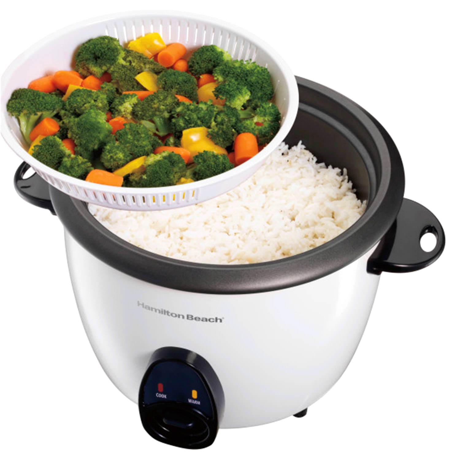 slide 2 of 2, Hamilton Beach 16 Cup Rice Cooker & Steamer, 1 ct