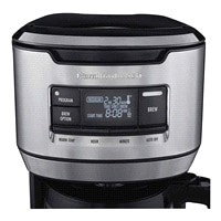 slide 11 of 13, Hamilton Beach 14 Cup Capacity Programmable Front-Fill Coffee Maker 1 ea, 1 ct