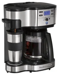 Hamilton Beach Black Coffee Maker 12 Cup Capacity - Each