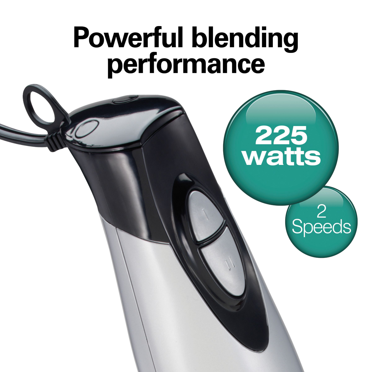 slide 2 of 3, Hamilton Beach 2 Speed Hand Blender With Whisk And Chopping Bowl - 59765, 1 ct