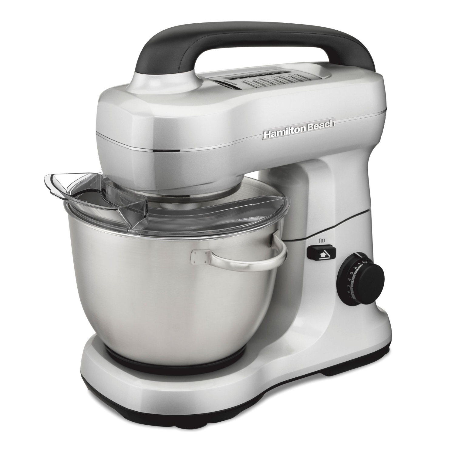 slide 1 of 4, Hamilton Beach Stand Mixer - Silver, 4 qt