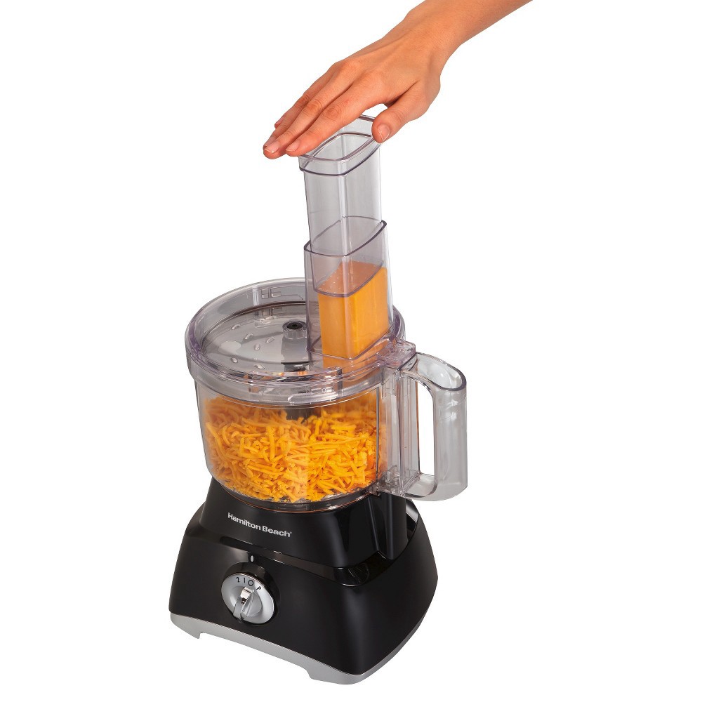 slide 5 of 5, Hamilton Beach 8 Cup Capacity Food Processor 1 ea, 1 ct