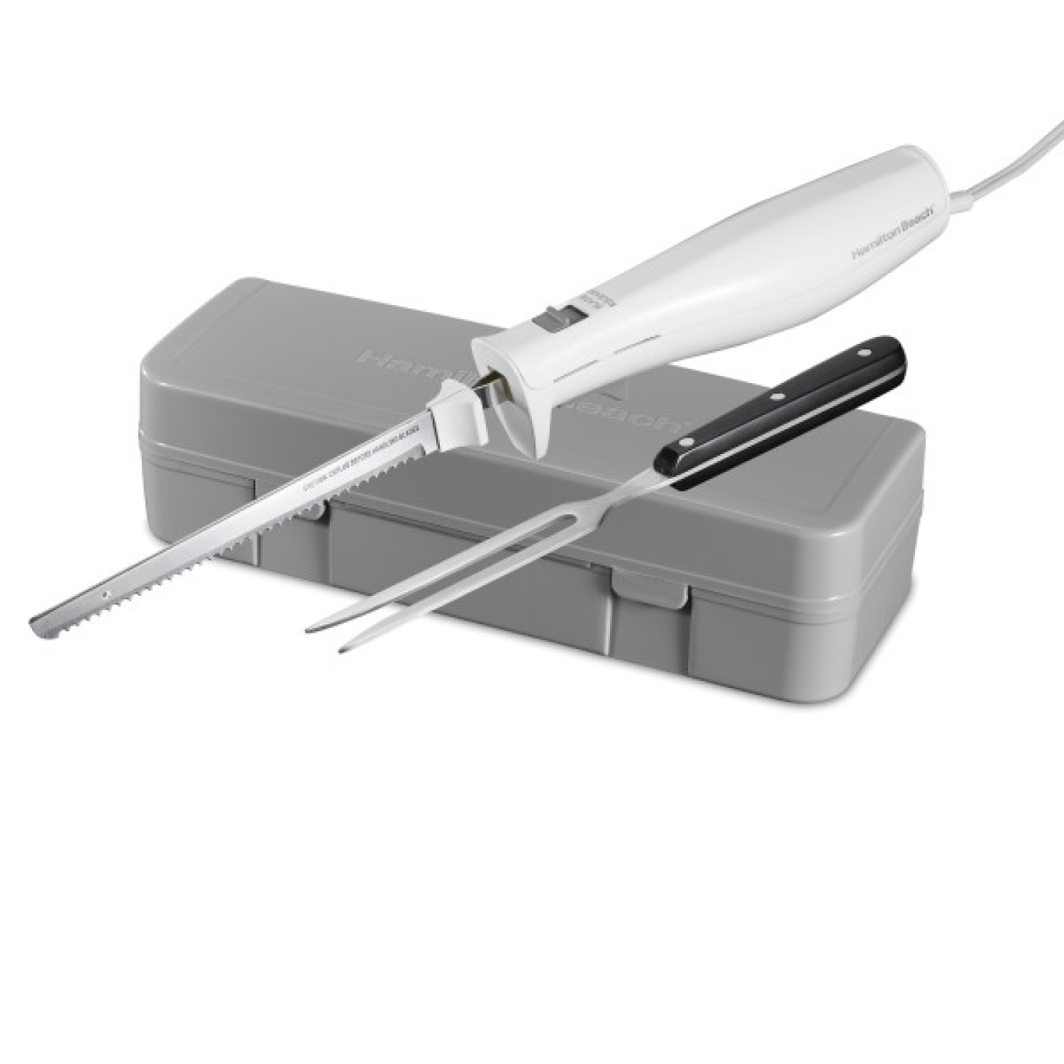slide 1 of 1, Hamilton Beach Electric Knife with Storage Case, 1 ct