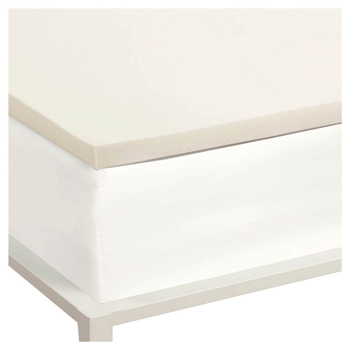 slide 2 of 2, Sealy 1.5 Memory Foam Topper, Queen, Queen Size