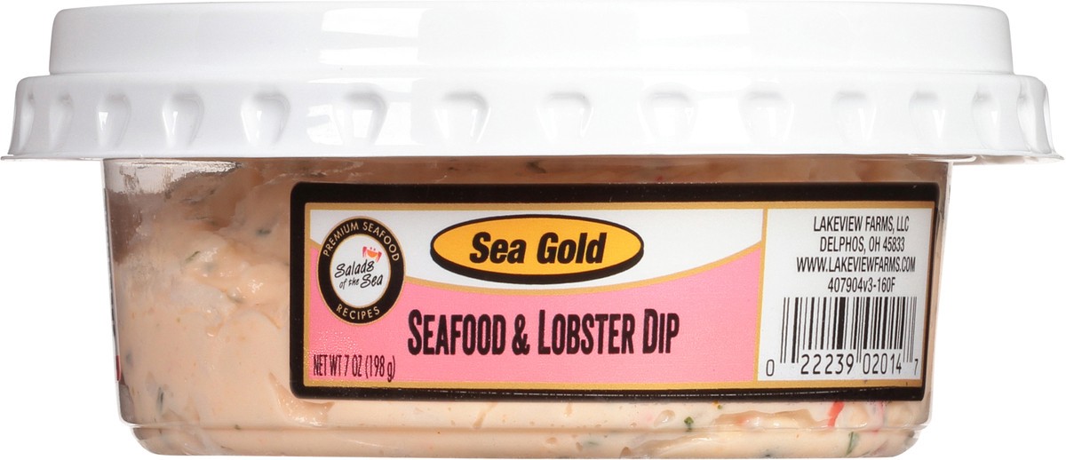 slide 6 of 9, Sea Gold Buttery Flavor Seafood & Lobster Dip 7 oz, 7 oz