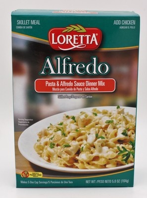 slide 1 of 1, Loretta Alfredo Dinner Mix, 5.8 oz