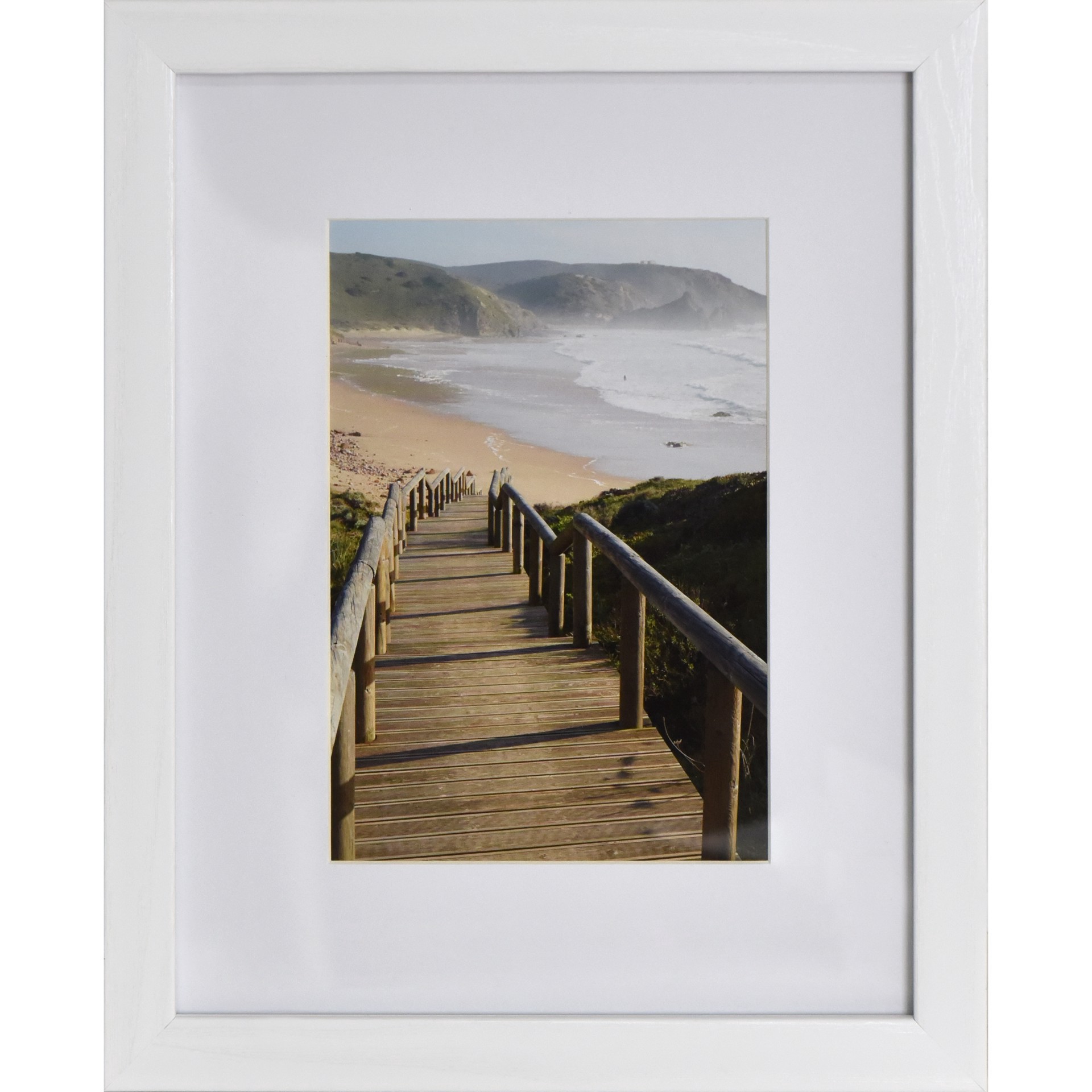 slide 5 of 7, 3 Pack Gallery White Frame With Mat By Studio Decor, 3 ct