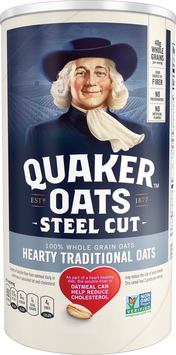 slide 1 of 4, Quaker Oatmeal, 30 oz