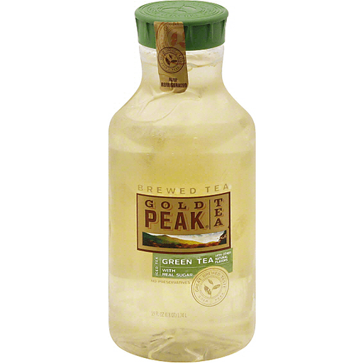 slide 1 of 4, Gold Peak Brewed Green Tea, 59 oz