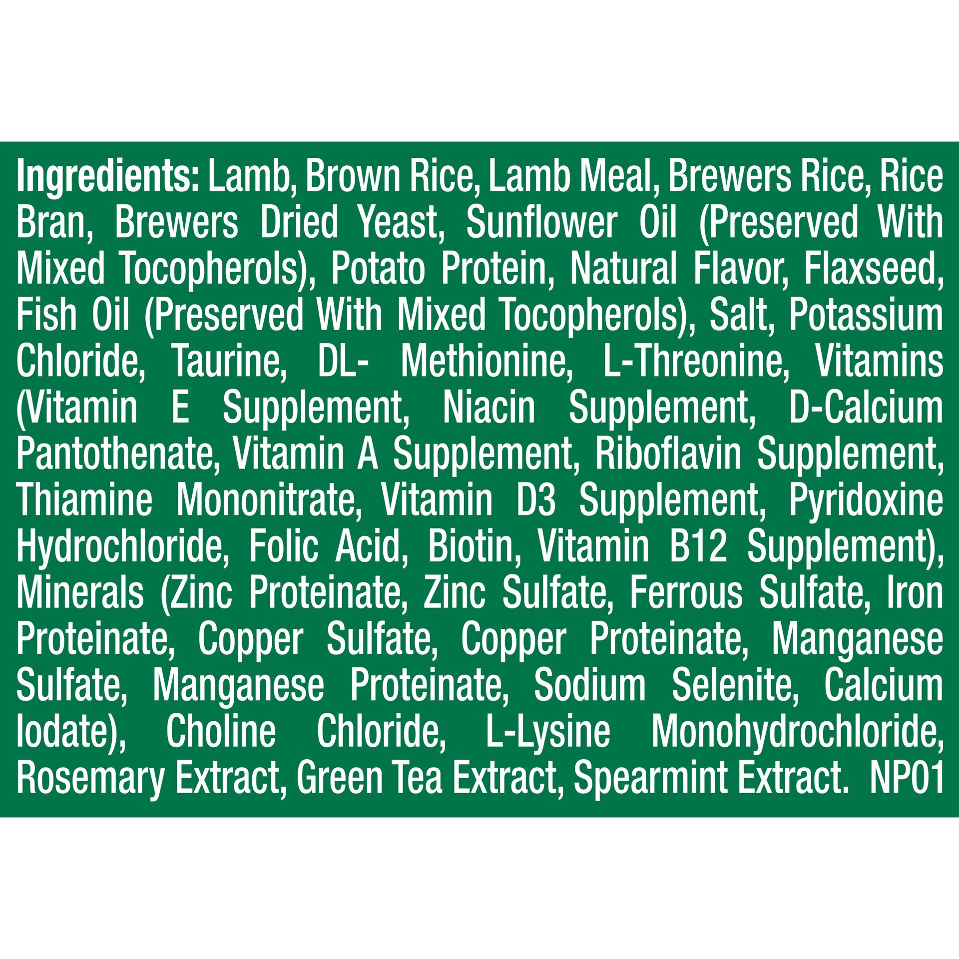 slide 3 of 5, Natural Balance L.I.D. Limited Ingredient Diets Dry Dog Food, 12 Pounds, Lamb & Brown Rice Puppy Formula, 12 lb