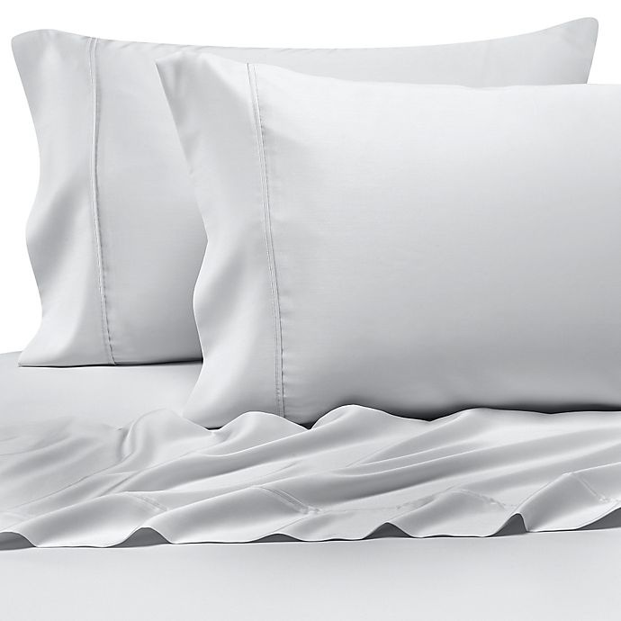 slide 1 of 1, Pure Beech 400-Thread-Count Modal Sateen King Pillowcases - White, 2 ct