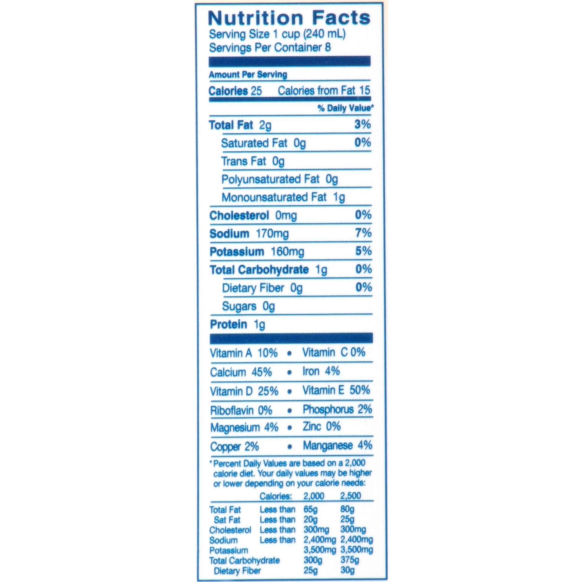 slide 2 of 8, Almond Breeze Original Unswtn Almnd Cshw Blend Milk, 64 oz