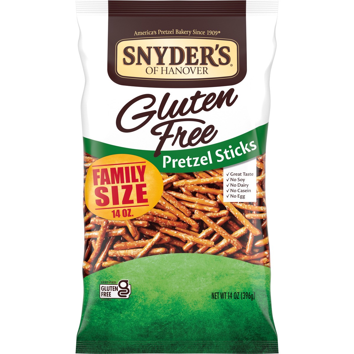 slide 1 of 5, Snyder's of Hanover Gluten Free Pretzel Sticks, 14 Oz, 14 oz