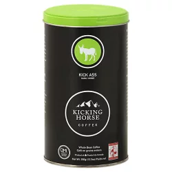 Kicking Horse Coffee Whole Bean Dark Roast Kick Ass - 12.3 oz