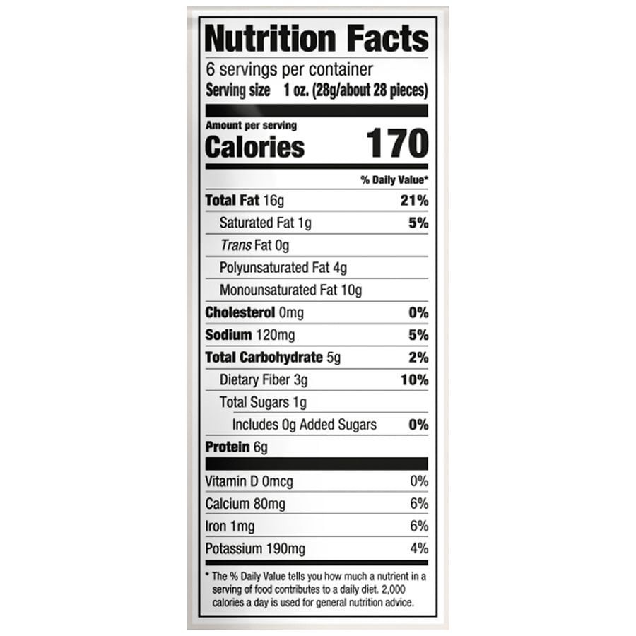 slide 5 of 5, Nice! Sea Salt Almonds, 6 oz