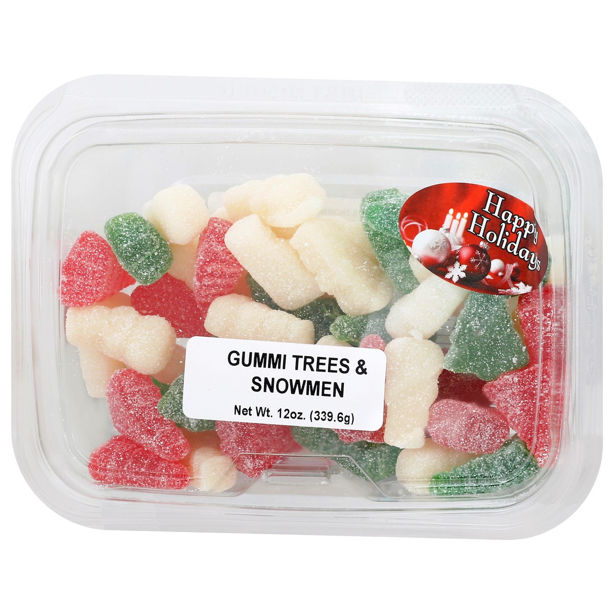slide 6 of 13, JLM Manufacturing Trees & Snowmen Gummi 12 oz, 12 oz
