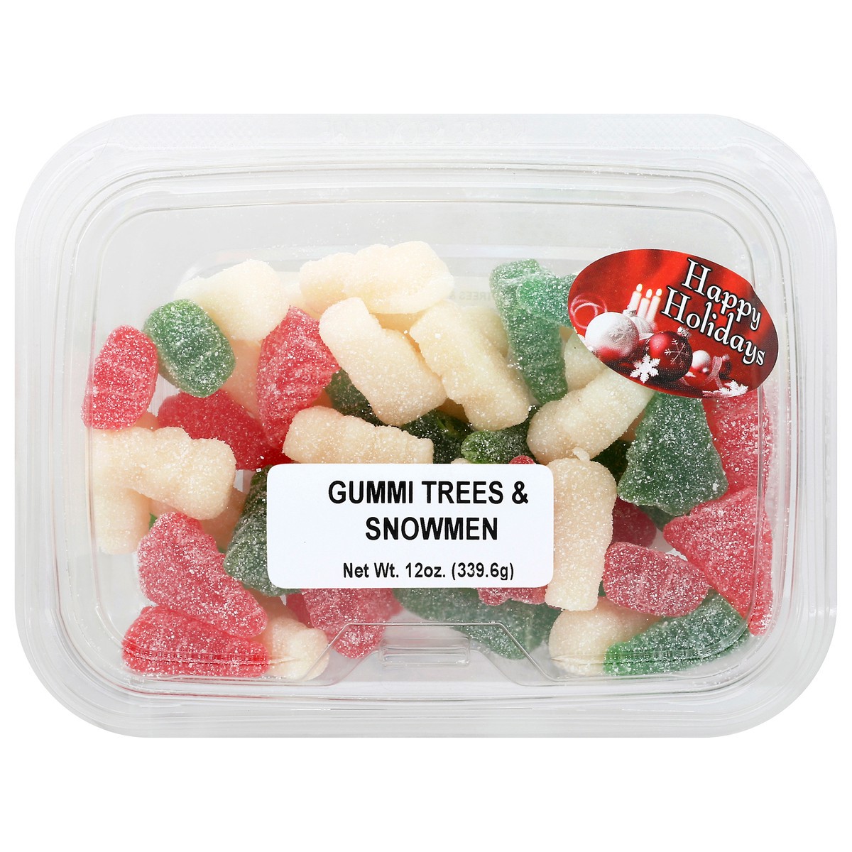 slide 3 of 13, JLM Manufacturing Trees & Snowmen Gummi 12 oz, 12 oz