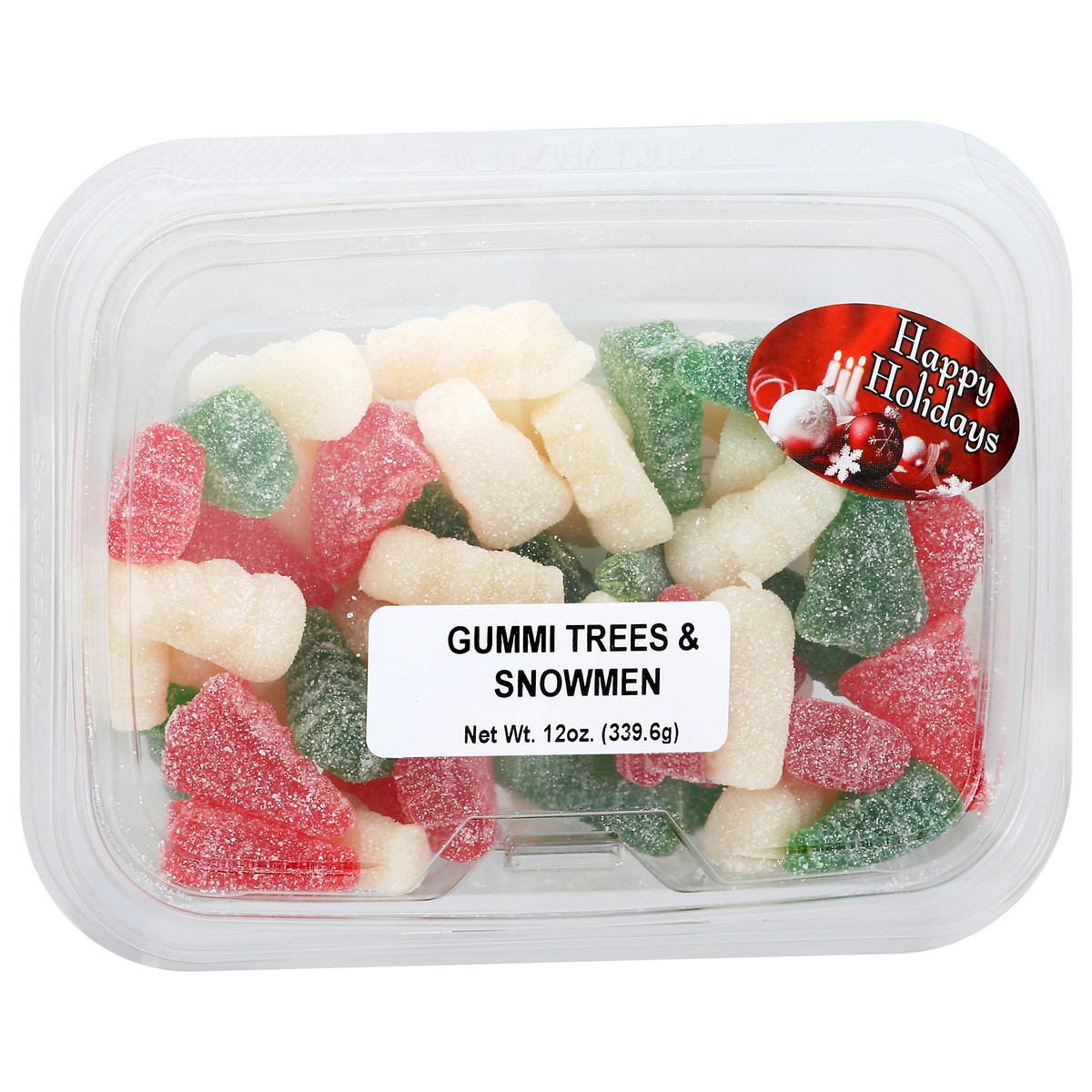 slide 5 of 13, JLM Manufacturing Trees & Snowmen Gummi 12 oz, 12 oz